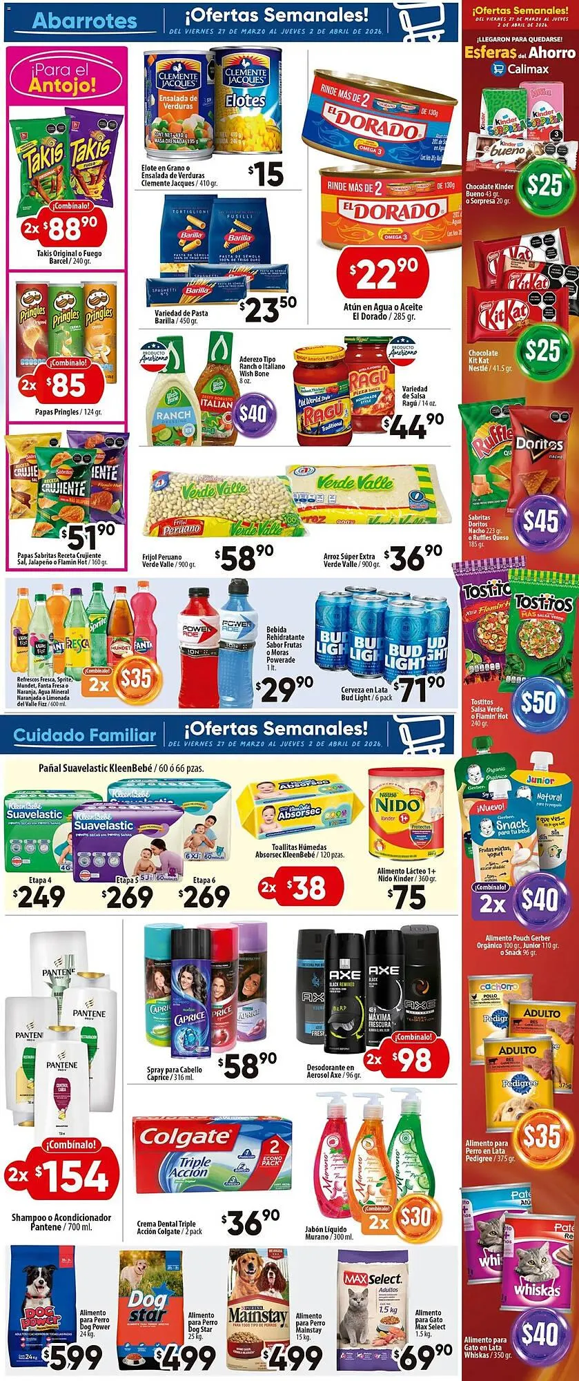 Catálogo de Folleto Calimax 27 de marzo al 30 de marzo 2026 - Pagina 5