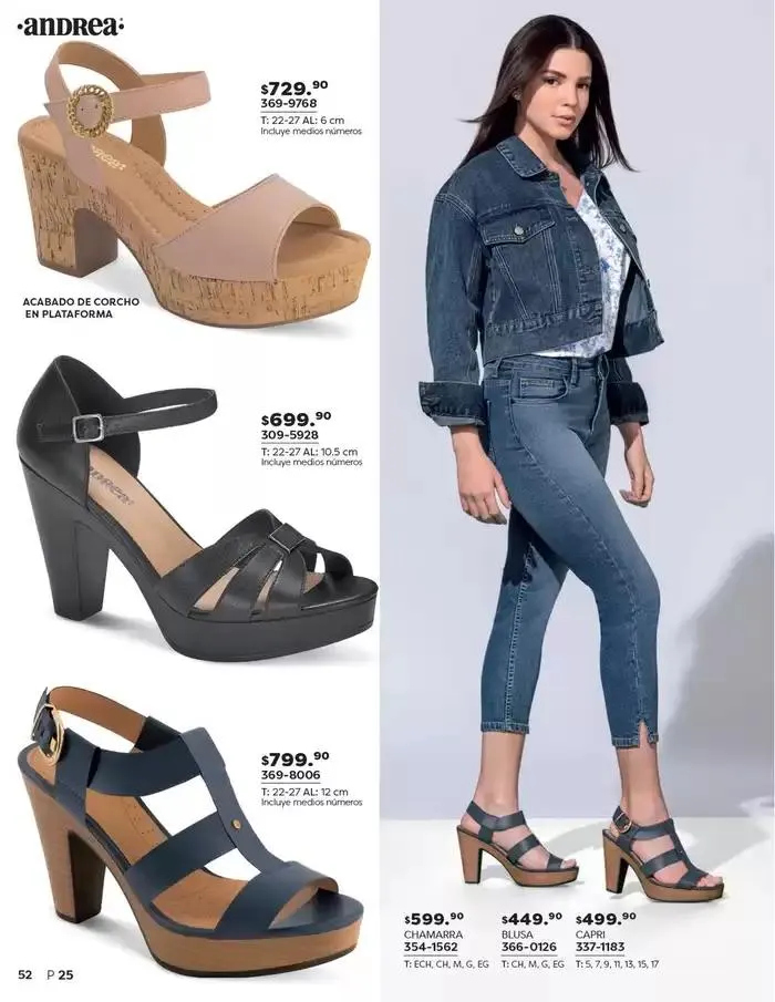 Catálogo de ANDREA | CALZADO DAMA 26 de enero al 24 de mayo 2025 - Pagina 52