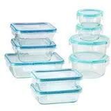 Snapware Pure Pyrex Glass, Juego de Recipientes de Vidrio, 18 piezas
