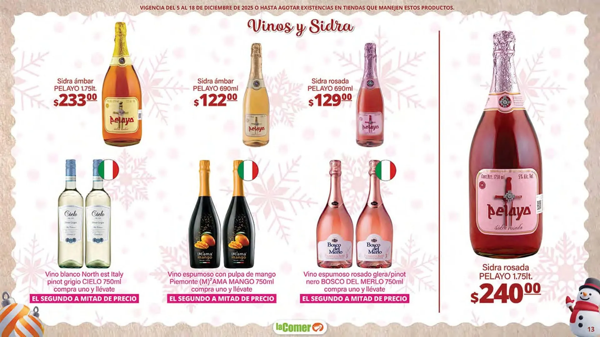Catálogo de Folleto La Comer 5 de diciembre al 18 de diciembre 2025 - Pagina 13