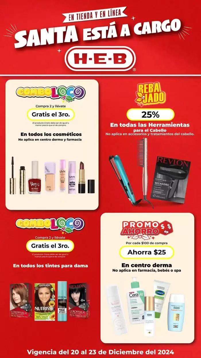 Catálogo de HEB - Combo Loco 23 de diciembre al 23 de diciembre 2024 - Pagina 13