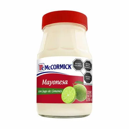 Mayonesa McCormick con Jugo de Limón 285 g