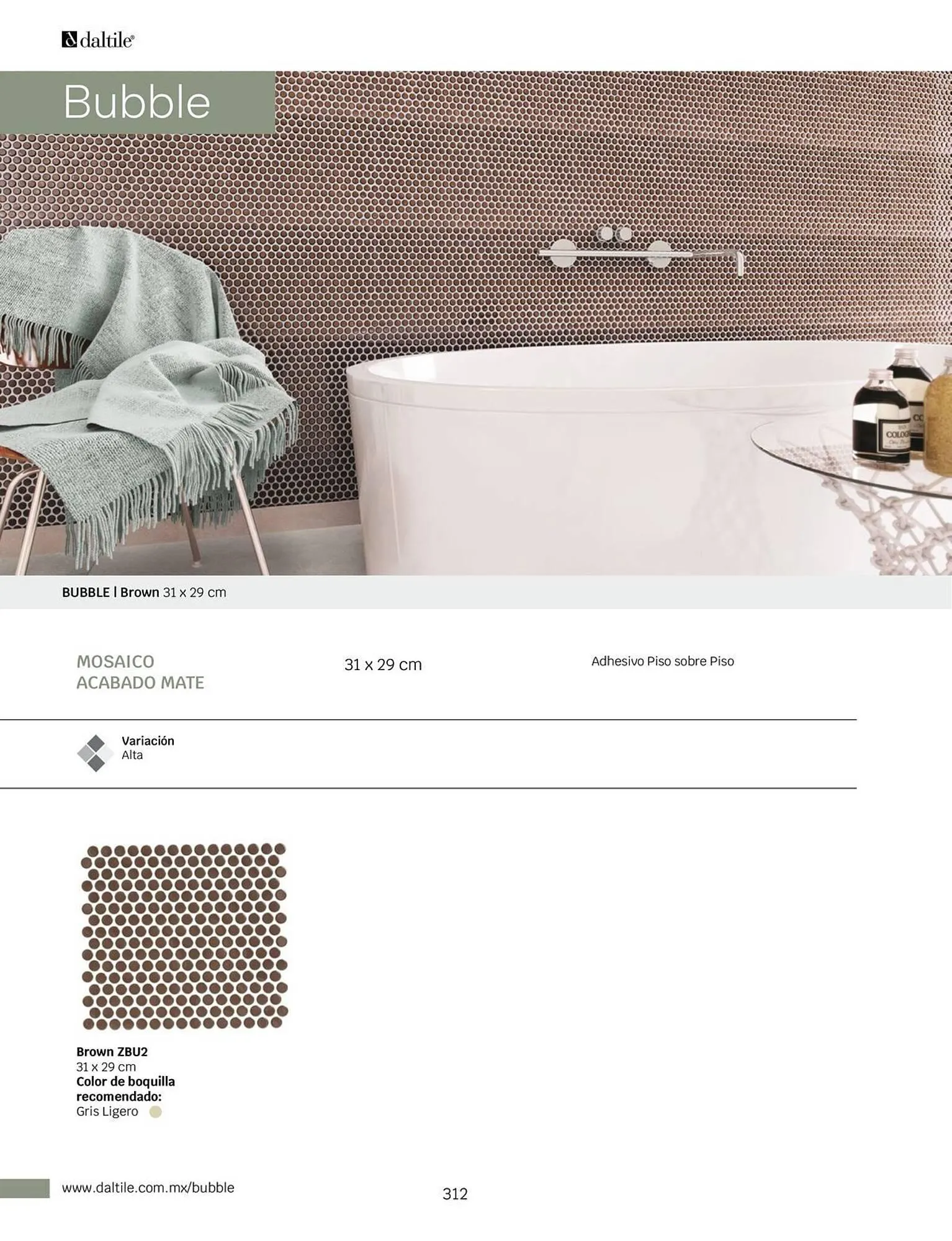 Catálogo de Catálogo Daltile 1 de enero al 31 de diciembre 2024 - Pagina 312