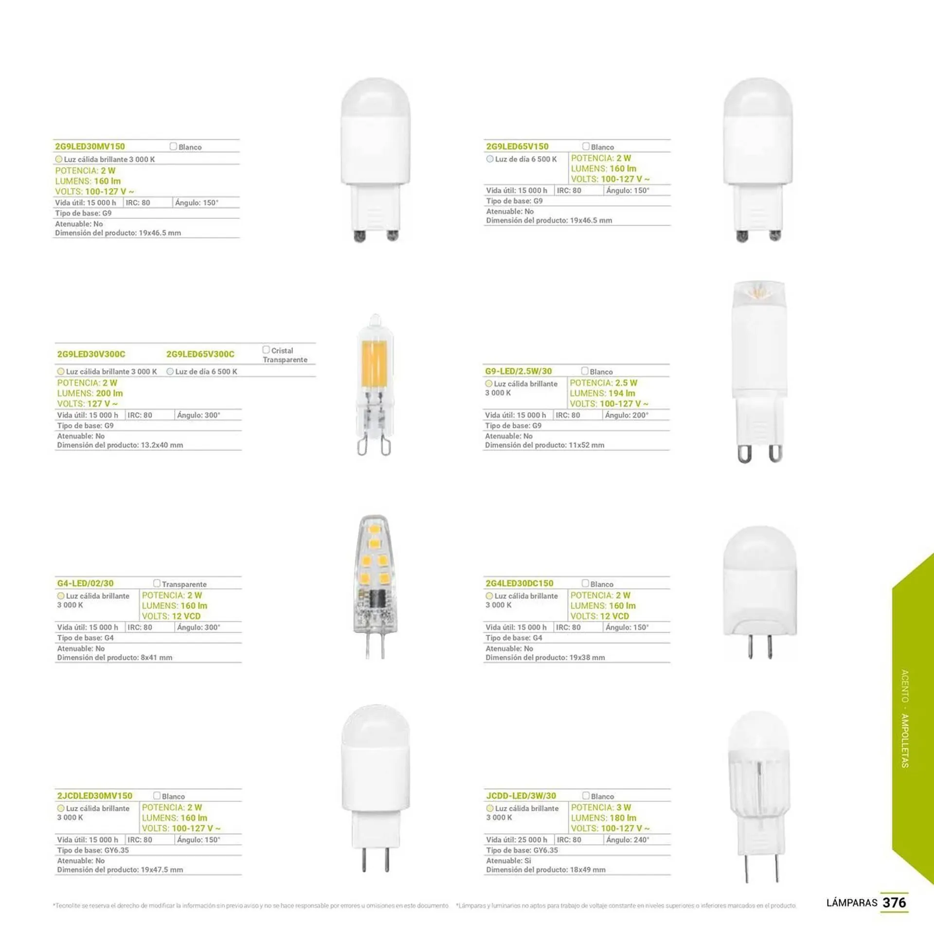 Catálogo de Catálogo Tecnolite 27 de junio al 31 de diciembre 2025 - Pagina 8