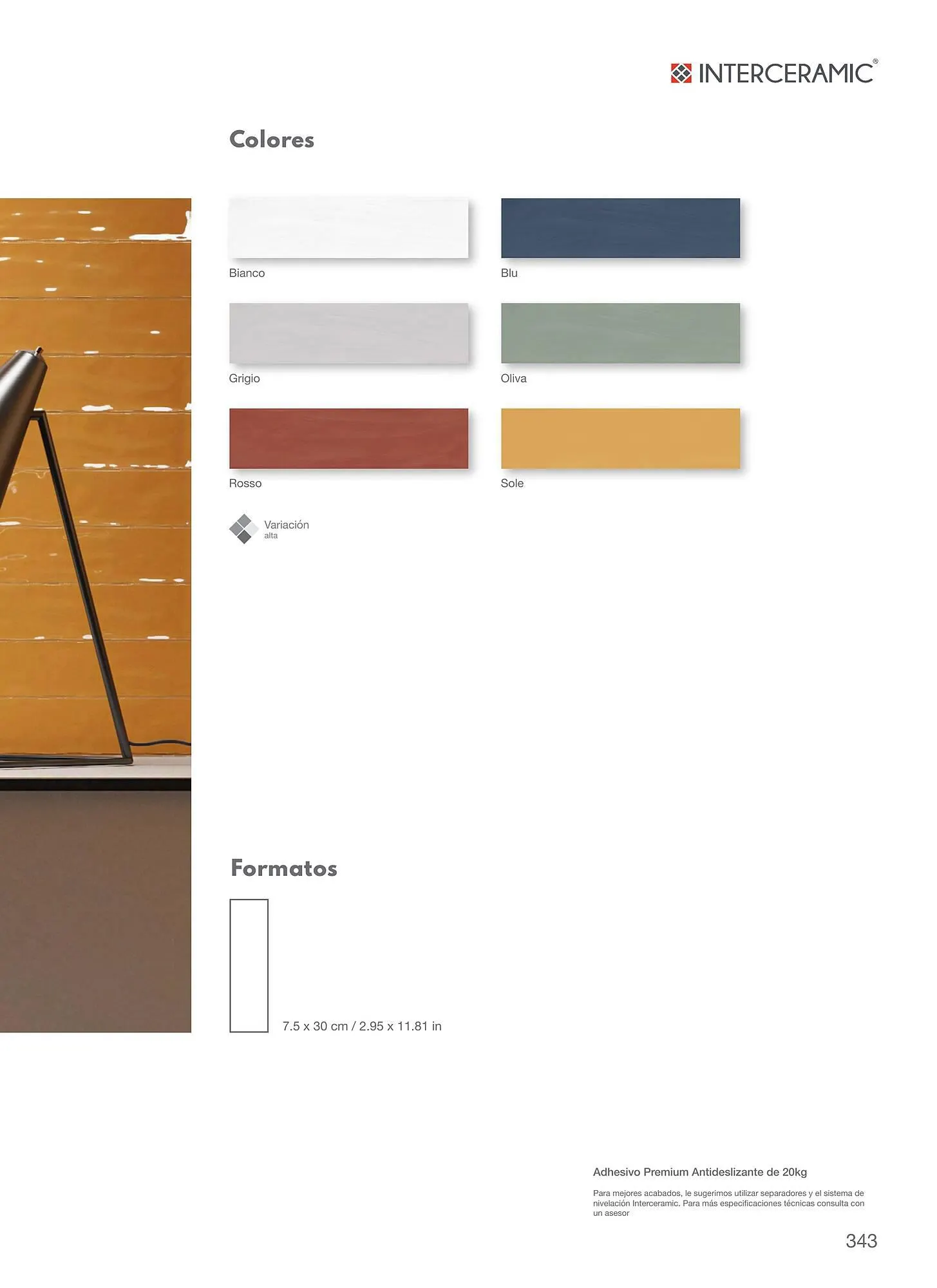 Catálogo de Catálogo Interceramic 12 de marzo al 31 de diciembre 2024 - Pagina 343