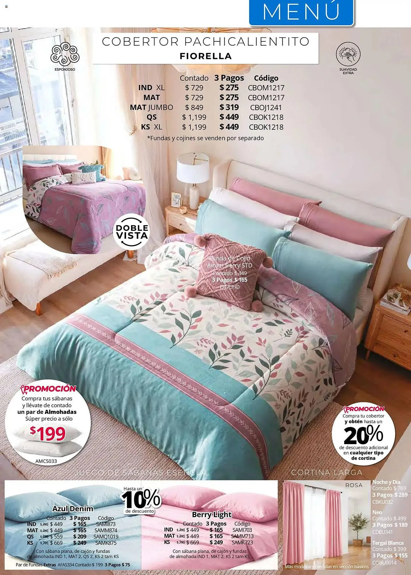 Catálogo de Catálogo Colchas Concord 1 de mayo al 1 de agosto 2026 - Pagina 283