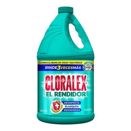 Blanqueador Cloralex El Rendidor 3.75 lt