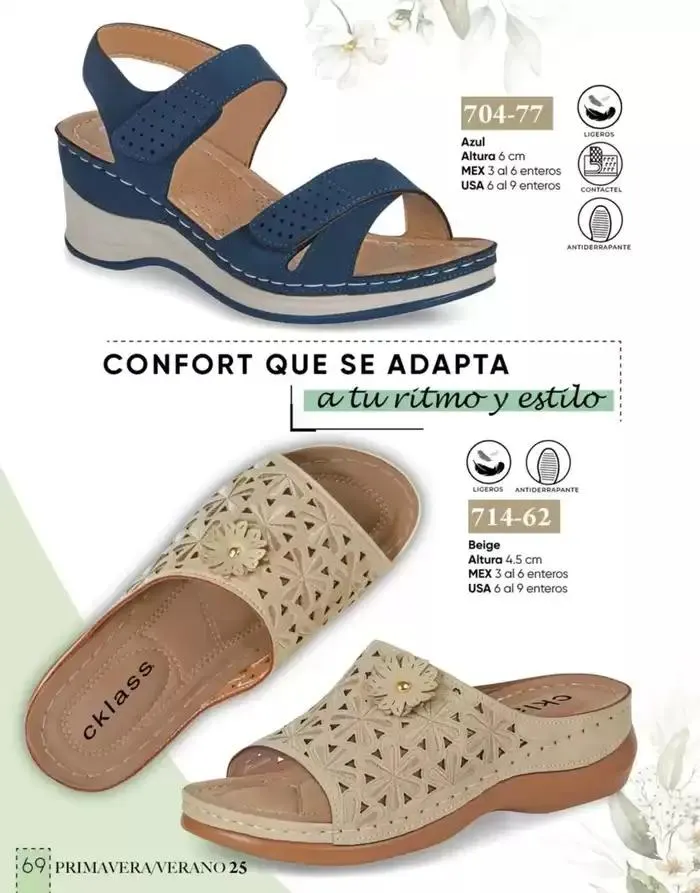 Catálogo de Catálogo Cklass Confort Primavera Verano 2025 México 8 de enero al 30 de junio 2025 - Pagina 66