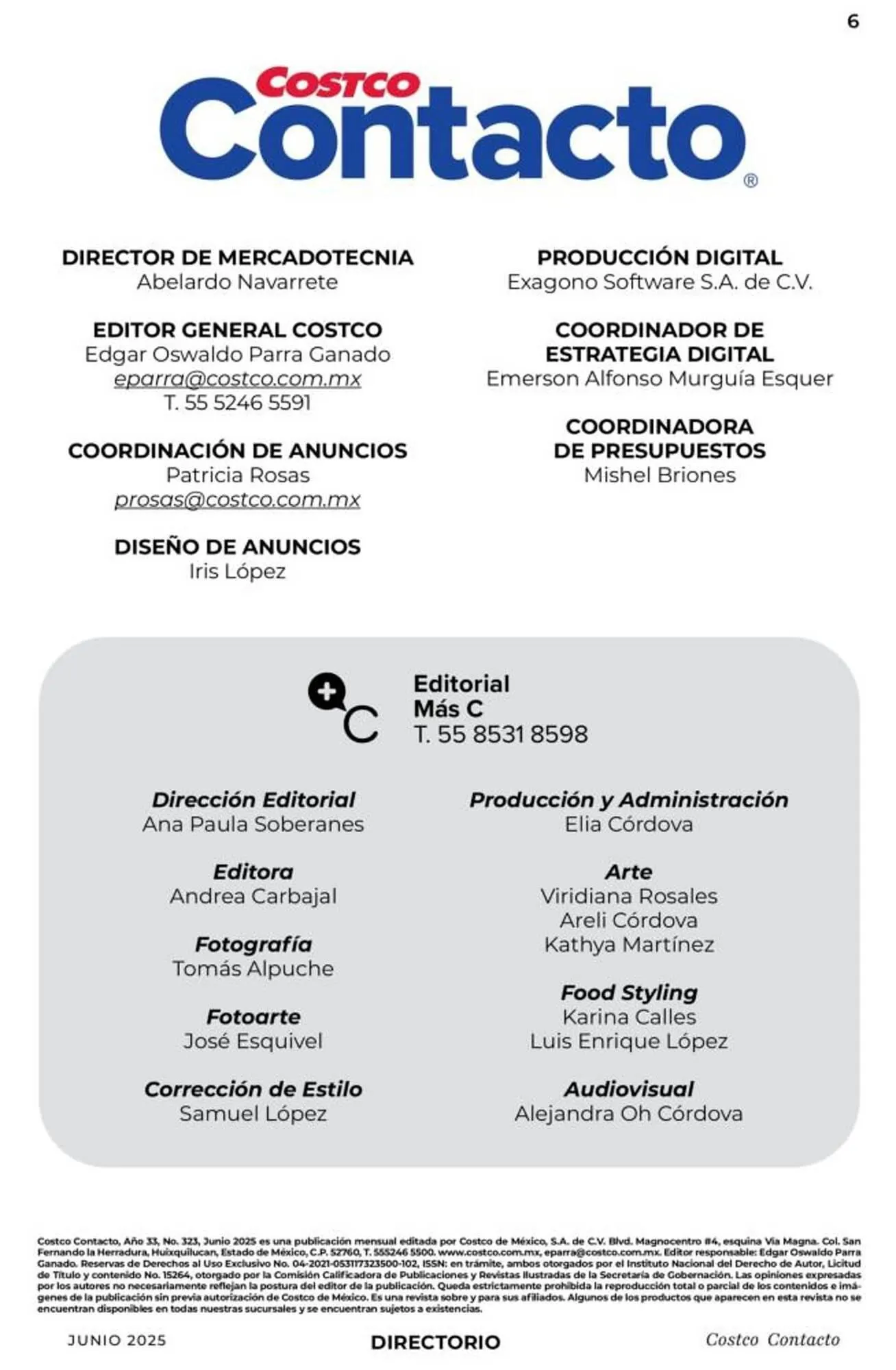 Catálogo de Catálogo Costco 1 de junio al 30 de junio 2025 - Pagina 6