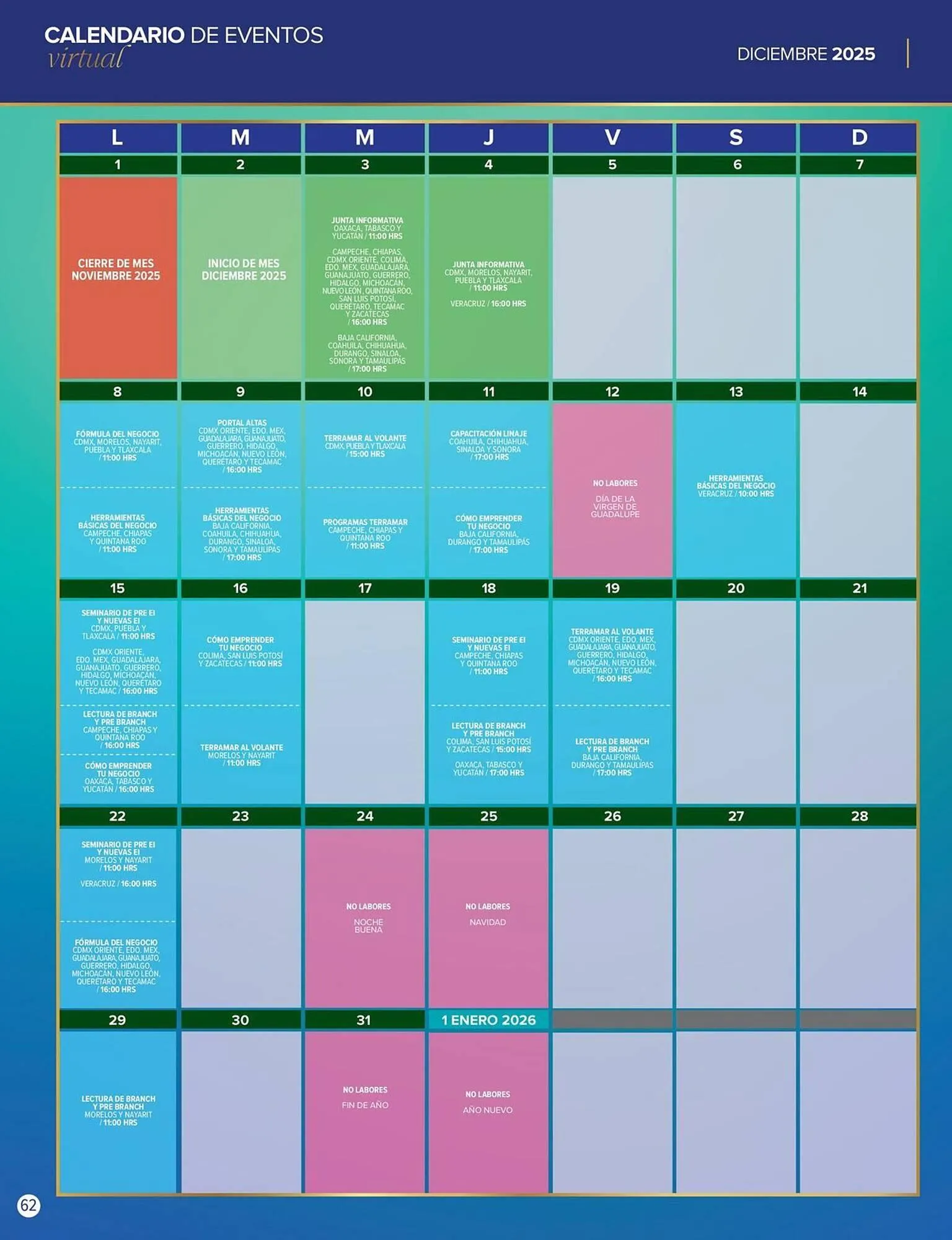 Catálogo de Catálogo Terramar Brands 1 de diciembre al 31 de diciembre 2025 - Pagina 62