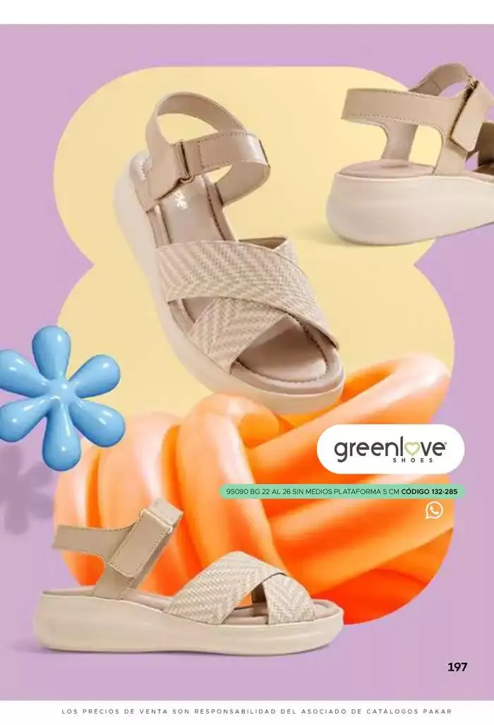 Catálogo de Pakar Sandalia 31 de enero al 31 de mayo 2025 - Pagina 197
