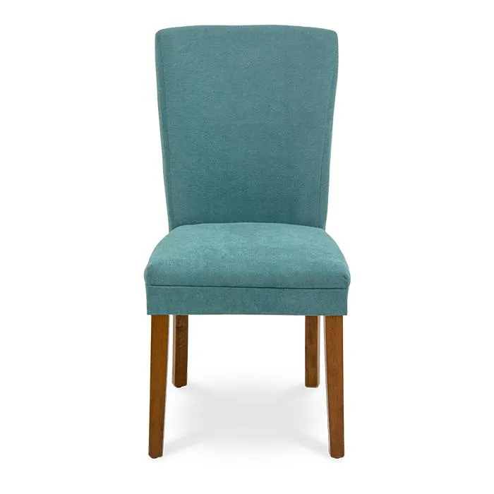 Silla Tela Turquesa/nogal Willow