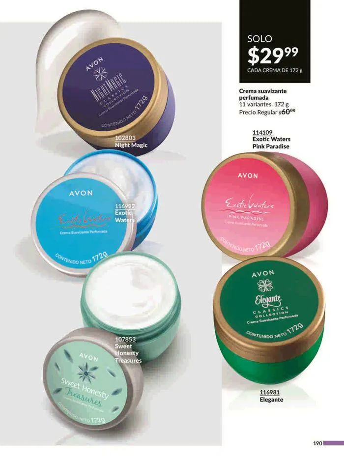 Catálogo de Avon COSMÉTICOS C14 27 de julio al 29 de agosto 2024 - Pagina 190