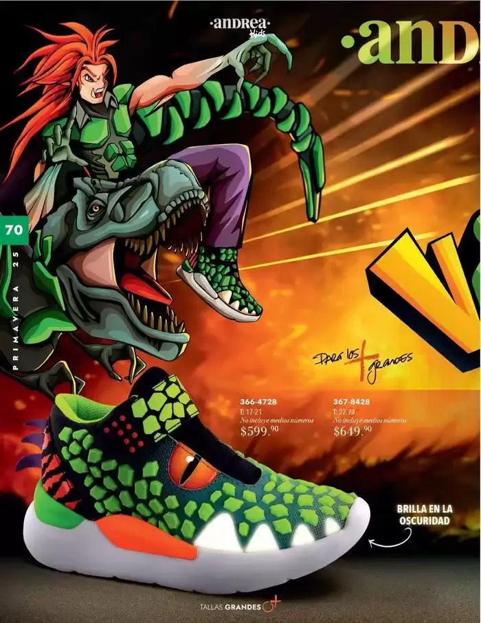 Catálogo de ANDREA | INFANTIL 26 de enero al 24 de mayo 2025 - Pagina 70