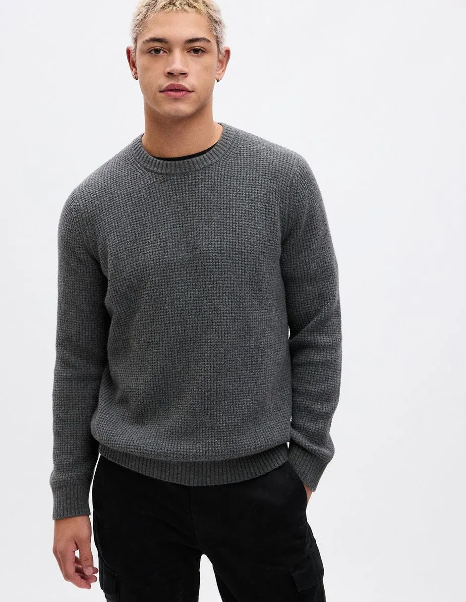 Suéter cuello redondo para hombre