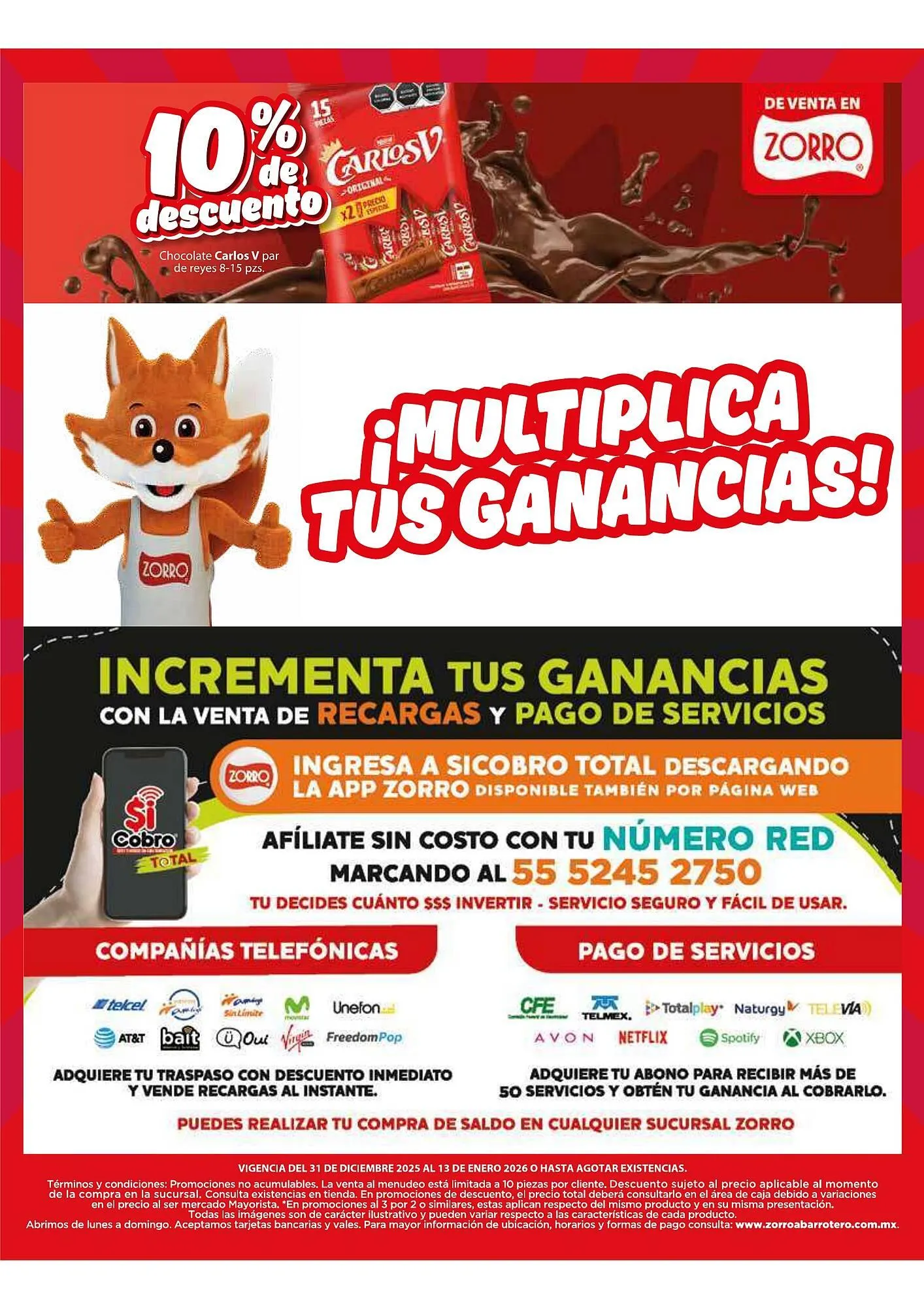 Catálogo de Catálogo Zorro 31 de diciembre al 13 de enero 2026 - Pagina 10