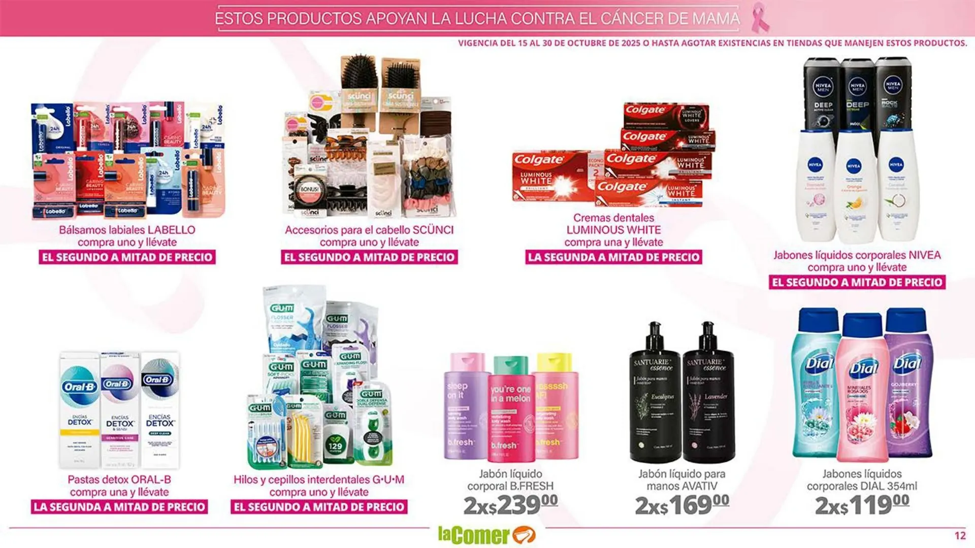 Catálogo de Folleto La Comer 15 de octubre al 30 de octubre 2025 - Pagina 12