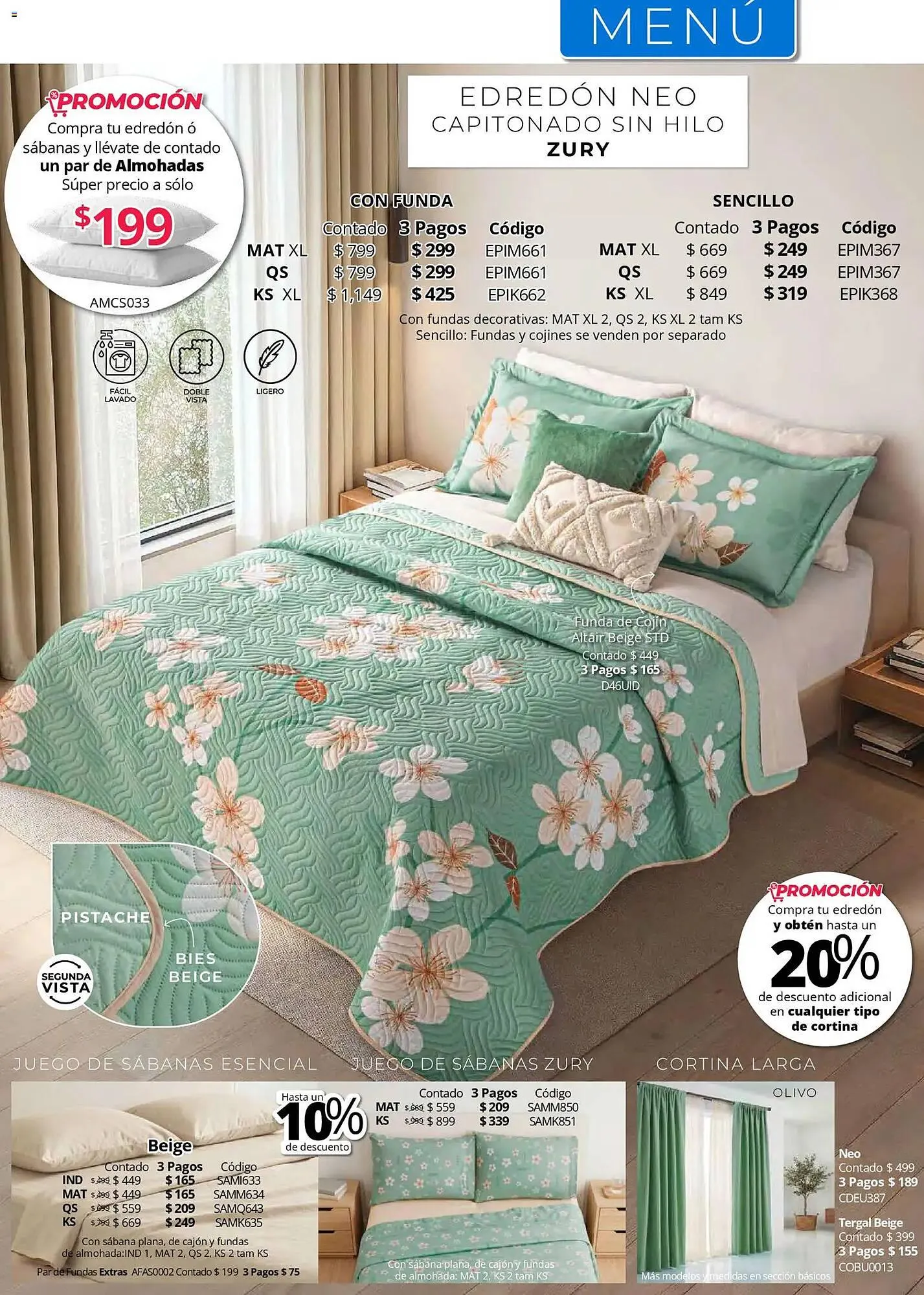 Catálogo de Catálogo Colchas Concord 1 de mayo al 1 de agosto 2026 - Pagina 73