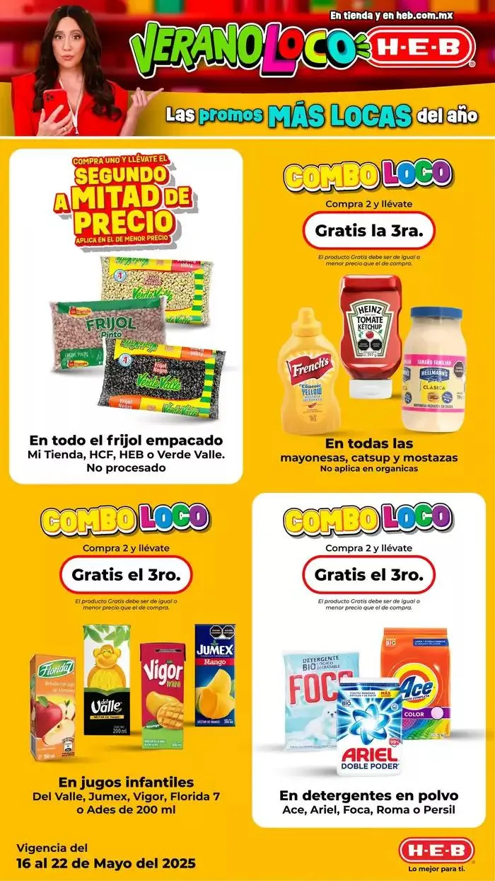 Catálogo de Ofertas HEB 16 de mayo al 22 de mayo 2025 - Pagina 4