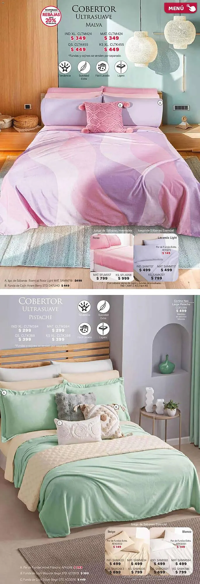 Catálogo de Catálogo Colchas Concord 1 de febrero al 2 de mayo 2026 - Pagina 156