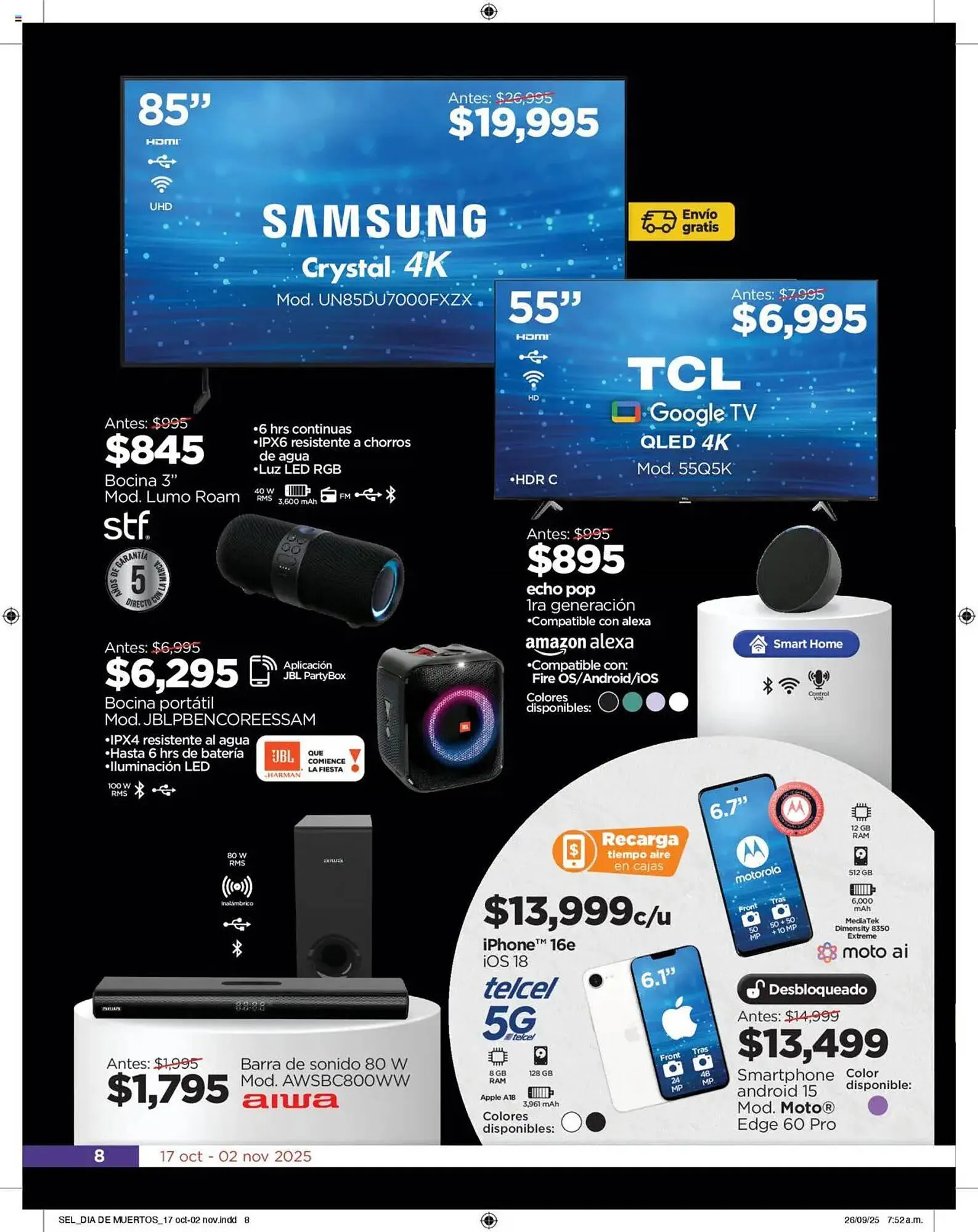Catálogo de Folleto Chedraui 17 de octubre al 2 de noviembre 2025 - Pagina 8
