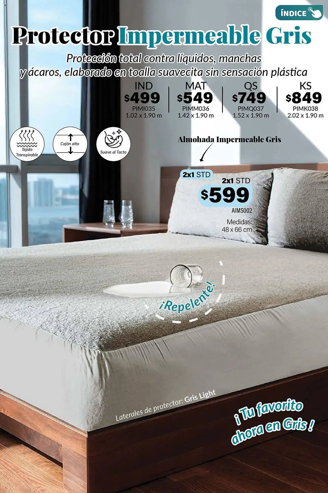 Catálogo de Catálogo Colchas Concord 1 de noviembre al 1 de febrero 2026 - Pagina 219