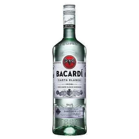 Ron Bacardí Carta Blanca 980 ml