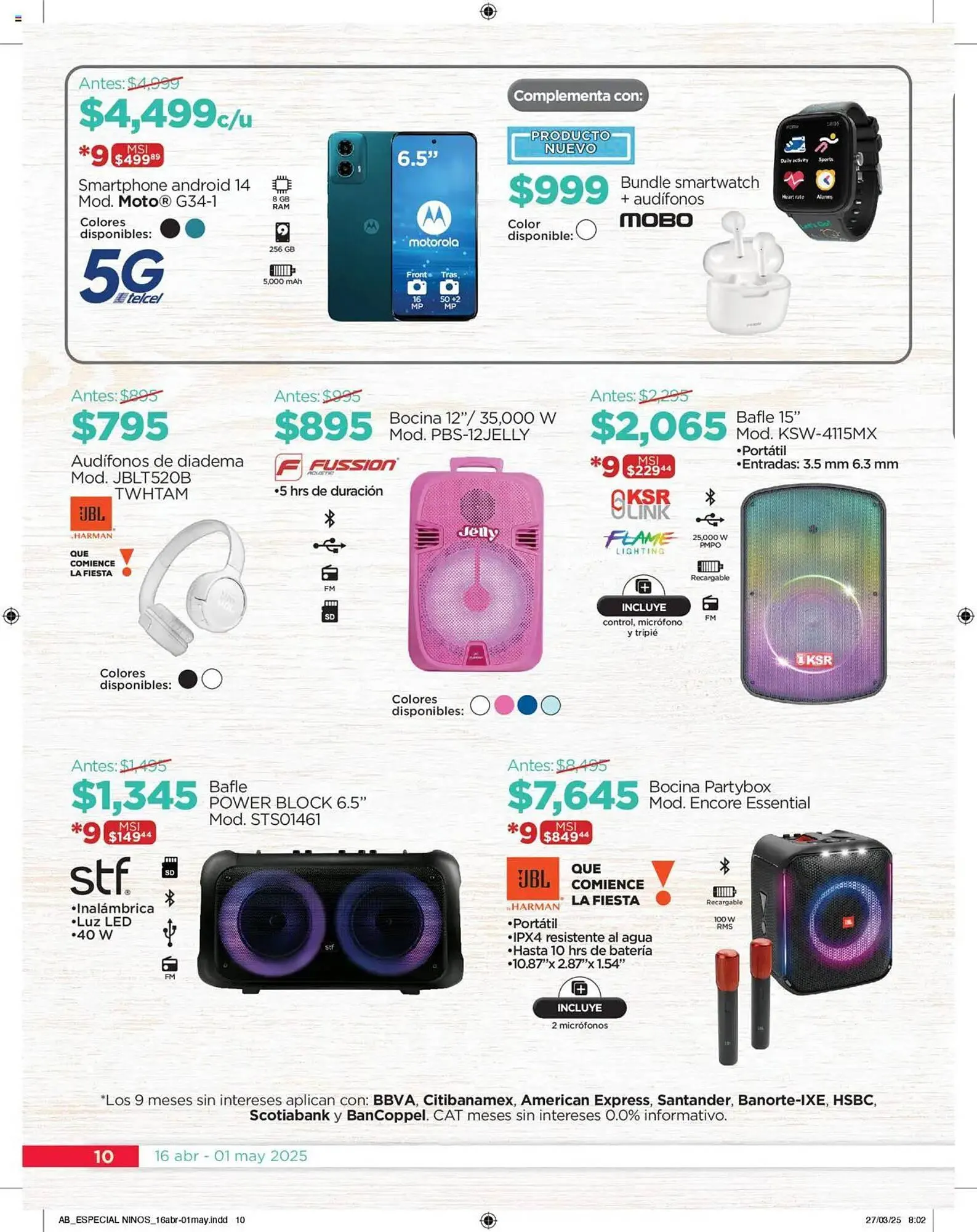 Catálogo de Catálogo Chedraui 16 de abril al 1 de mayo 2025 - Pagina 10