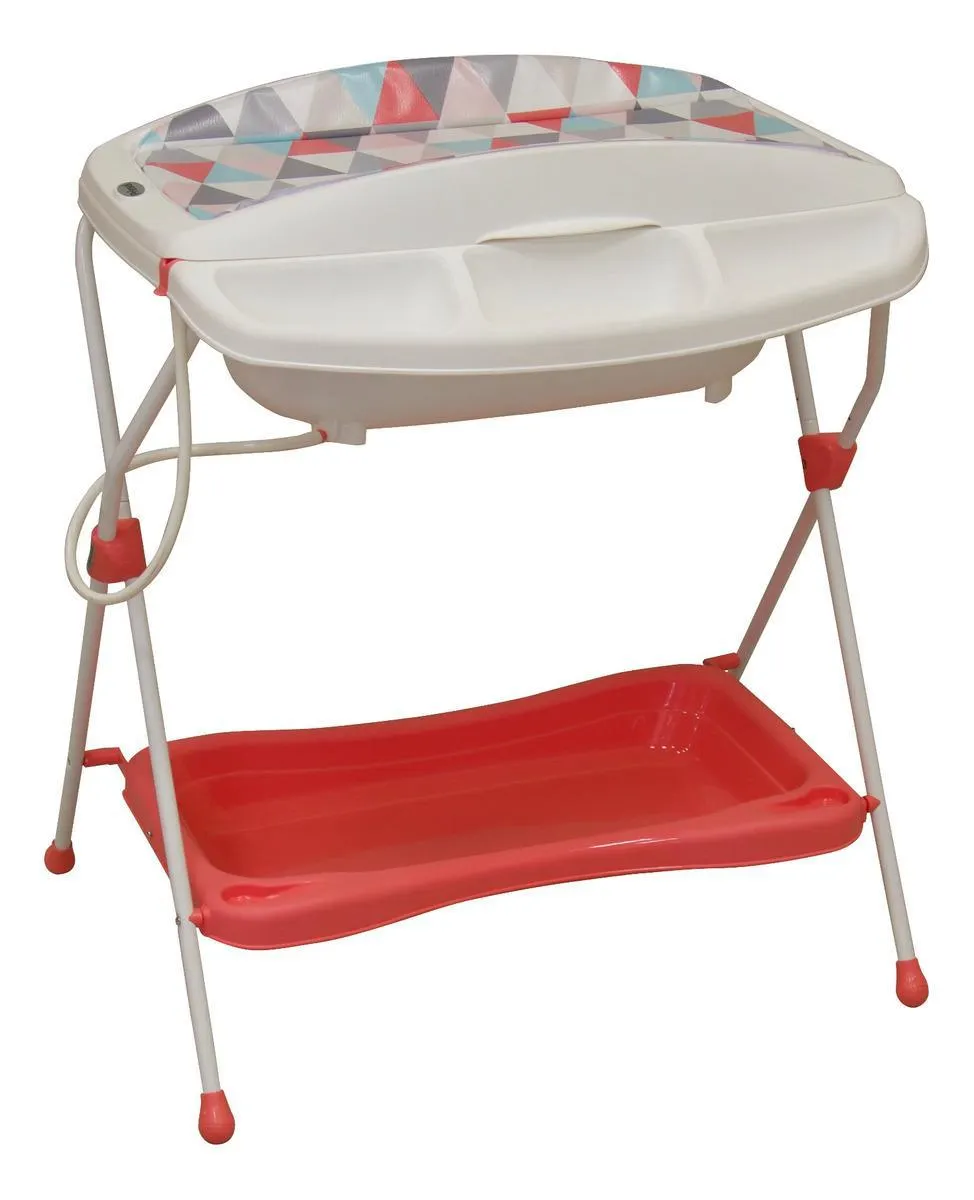 Bañera Prinsel Milán Triángulos Rosa