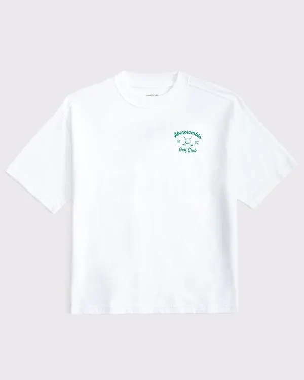 abercrombie golf club graphic tee