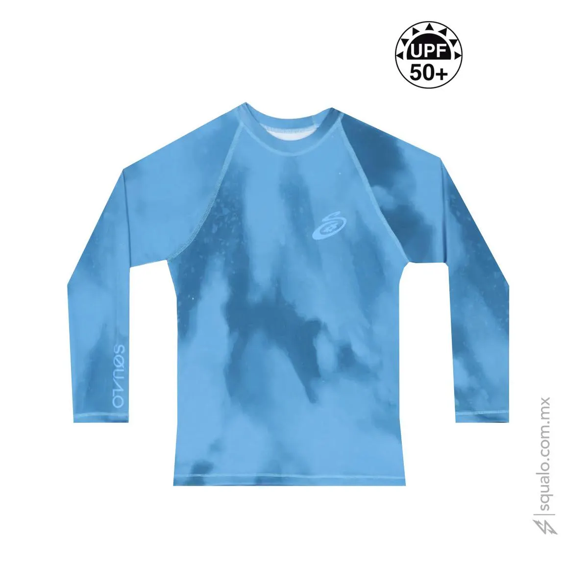 Rashguard Manga Larga Dye I Multicolor Azul