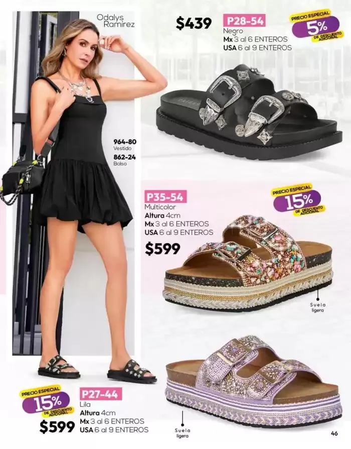 Catálogo de Catálogo Cklass Calzado Novedades de Verano 2025 México 28 de marzo al 27 de abril 2025 - Pagina 47