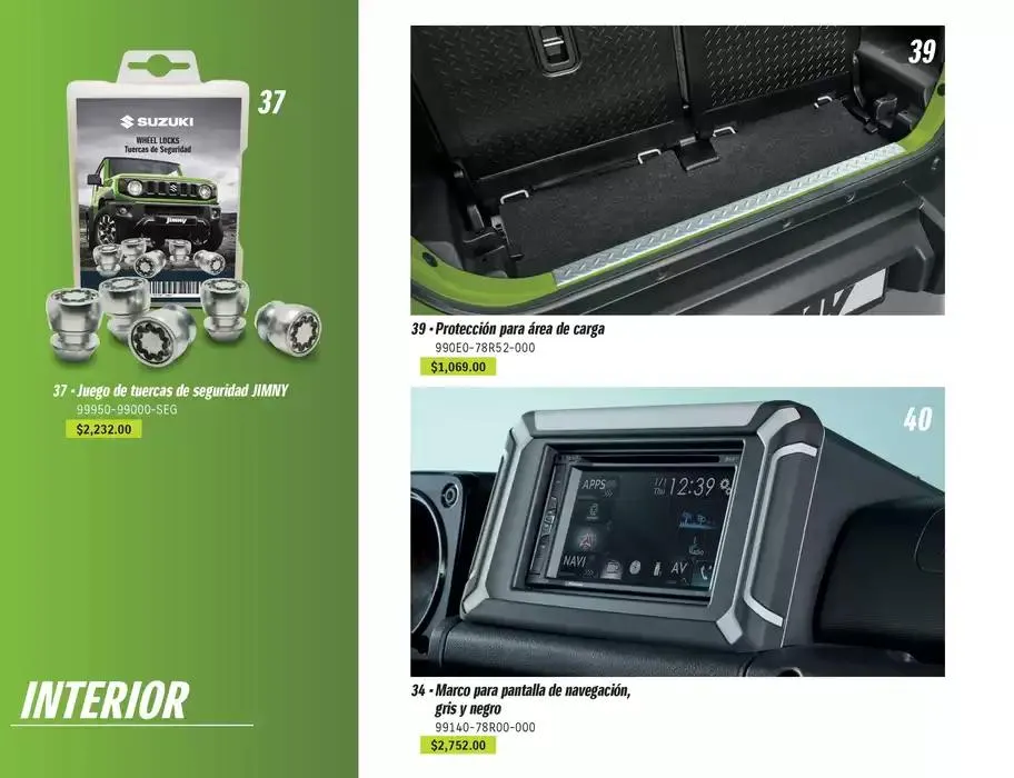 Catálogo de Catálogo JIMNY 14 de marzo al 31 de diciembre 2025 - Pagina 10