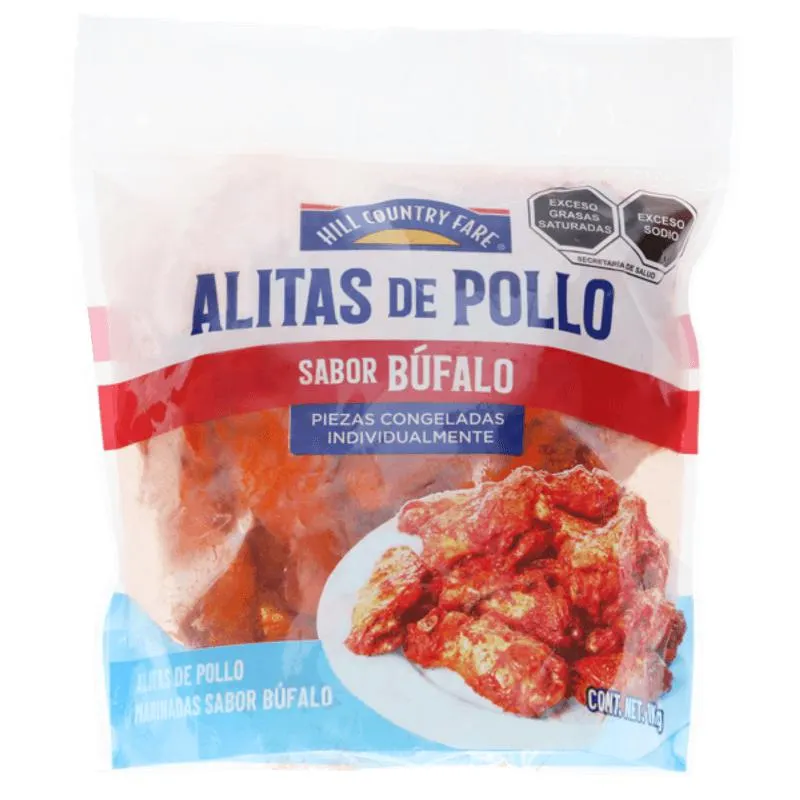 Ala de Pollo Sabor Búffalo Iqf 1 Kg