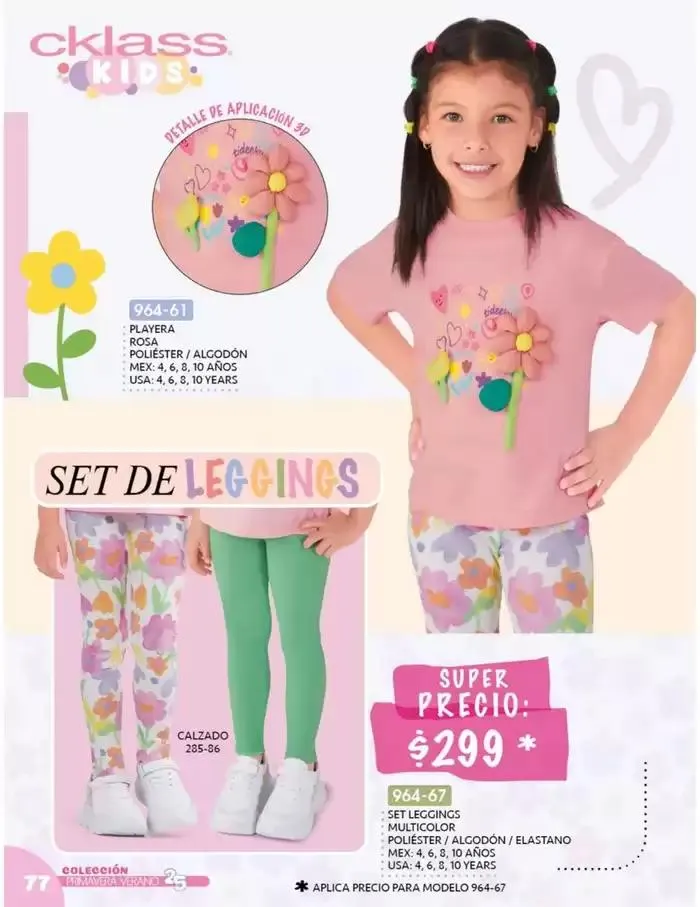 Catálogo de Catálogo Cklass Kids Niñas Primavera Verano 2025 México 8 de enero al 30 de junio 2025 - Pagina 79