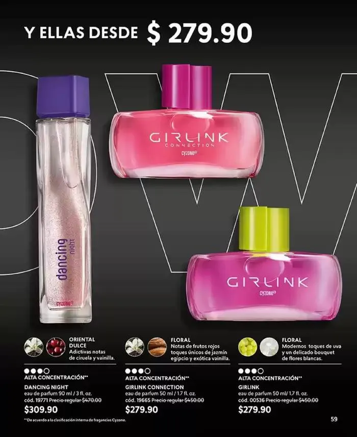 Catálogo de Catálogo Cyzone México C06 4 de marzo al 30 de junio 2025 - Pagina 59