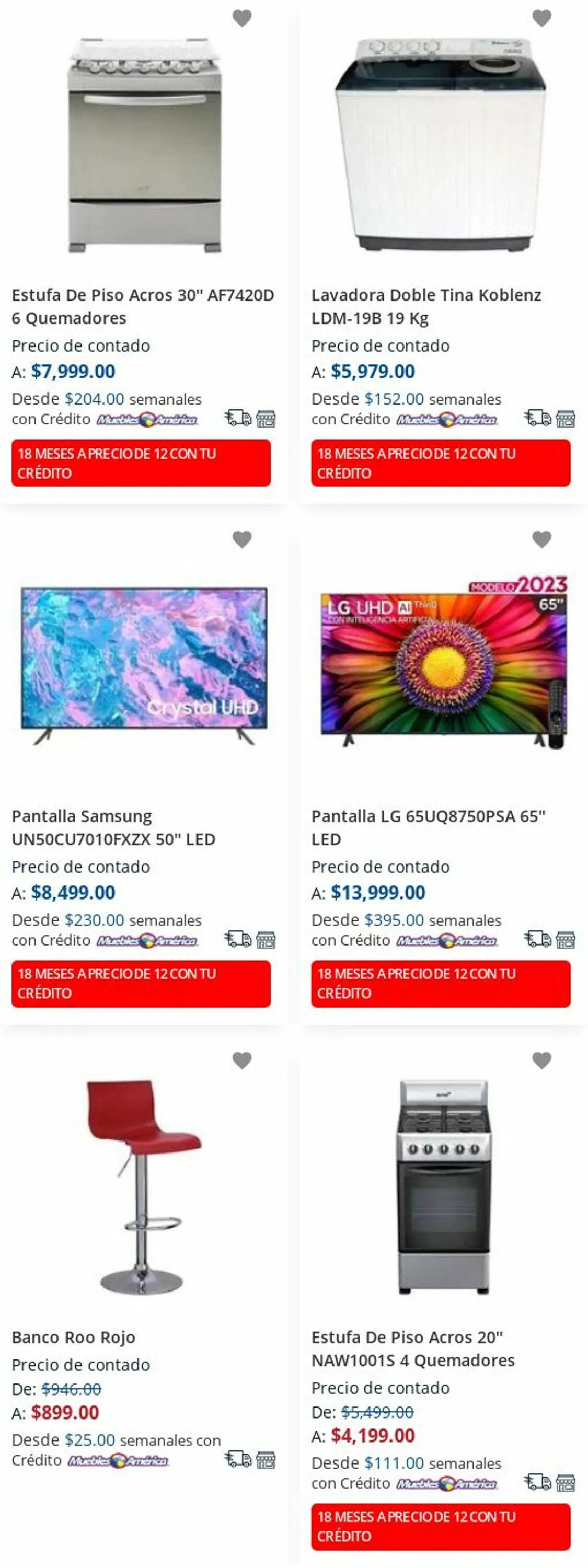 Catálogo de Muebles America 6 de mayo al 12 de mayo 2024 - Pagina 8