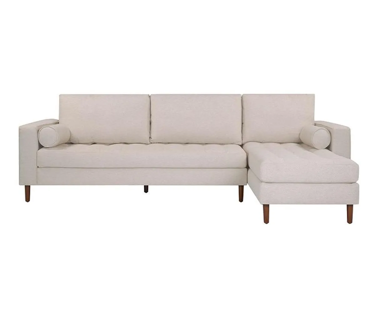 Sala esquinera derecha 4 cuerpos Landero - Beige