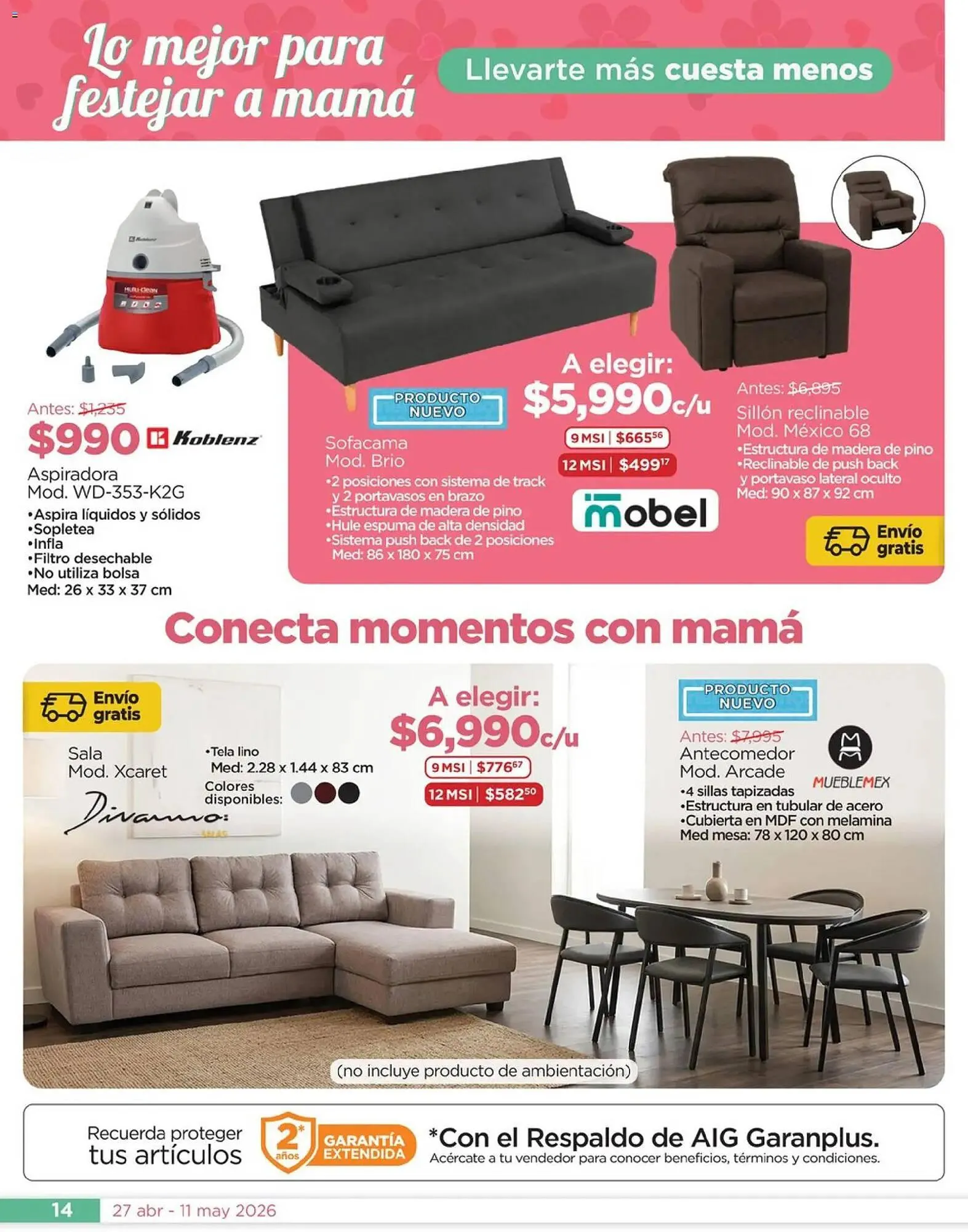 Catálogo de Folleto Chedraui 27 de abril al 12 de mayo 2026 - Pagina 14