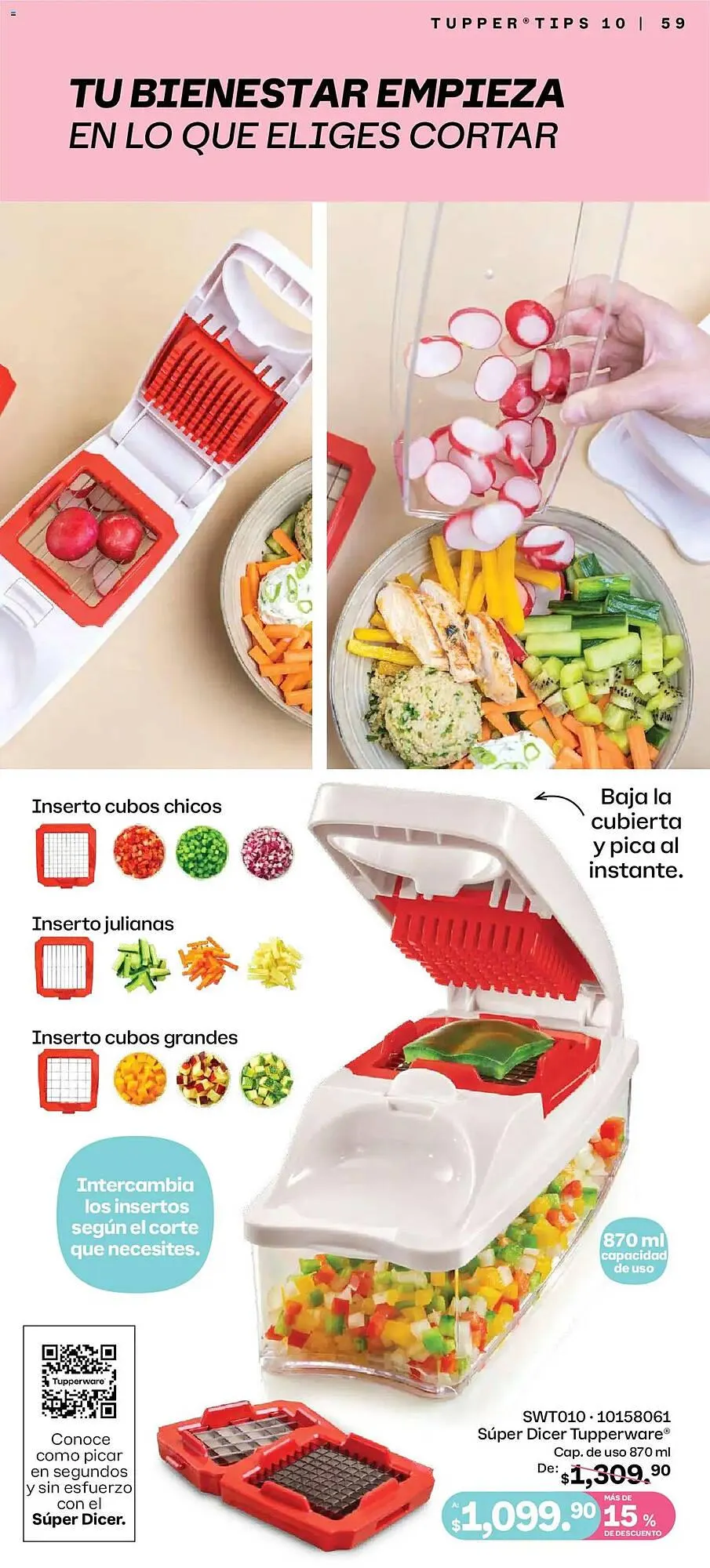 Catálogo de Catálogo Tupperware 8 de septiembre al 6 de octubre 2025 - Pagina 59