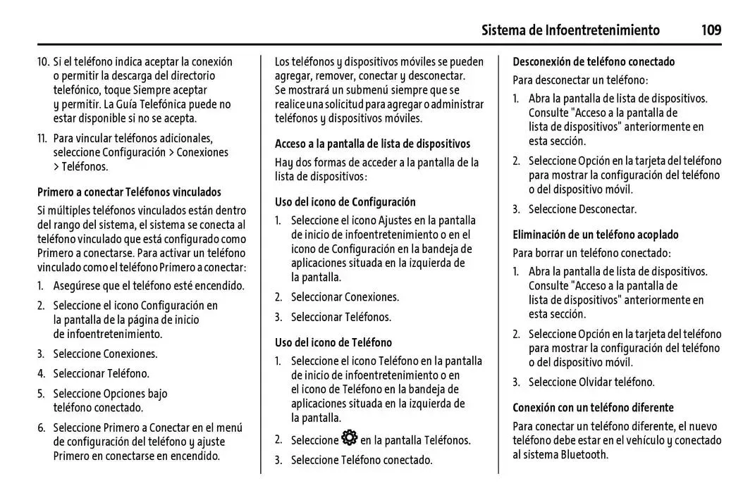 Catálogo de BrightDrop 400 Y BrightDrop 600 Manual del propietario 22 de enero al 31 de diciembre 2025 - Pagina 110