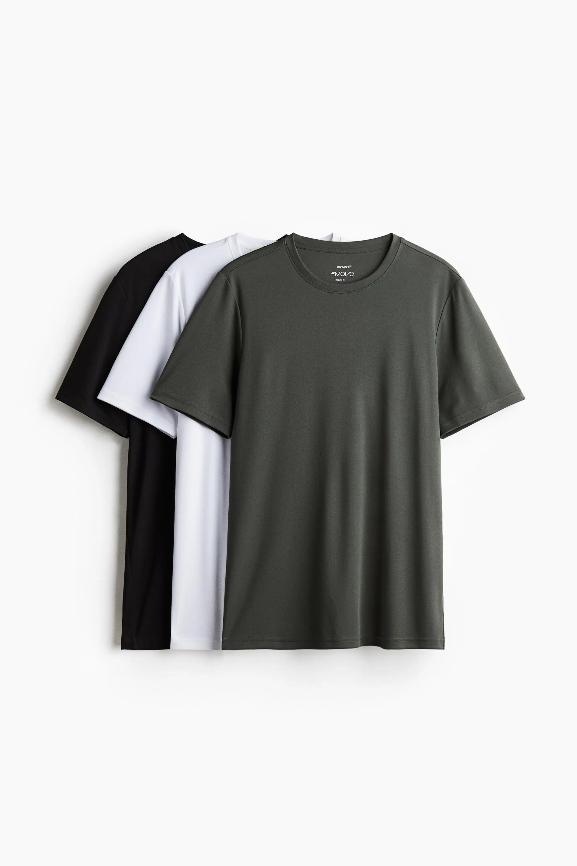 3-pack Playeras deportivas Regular con DryMove™