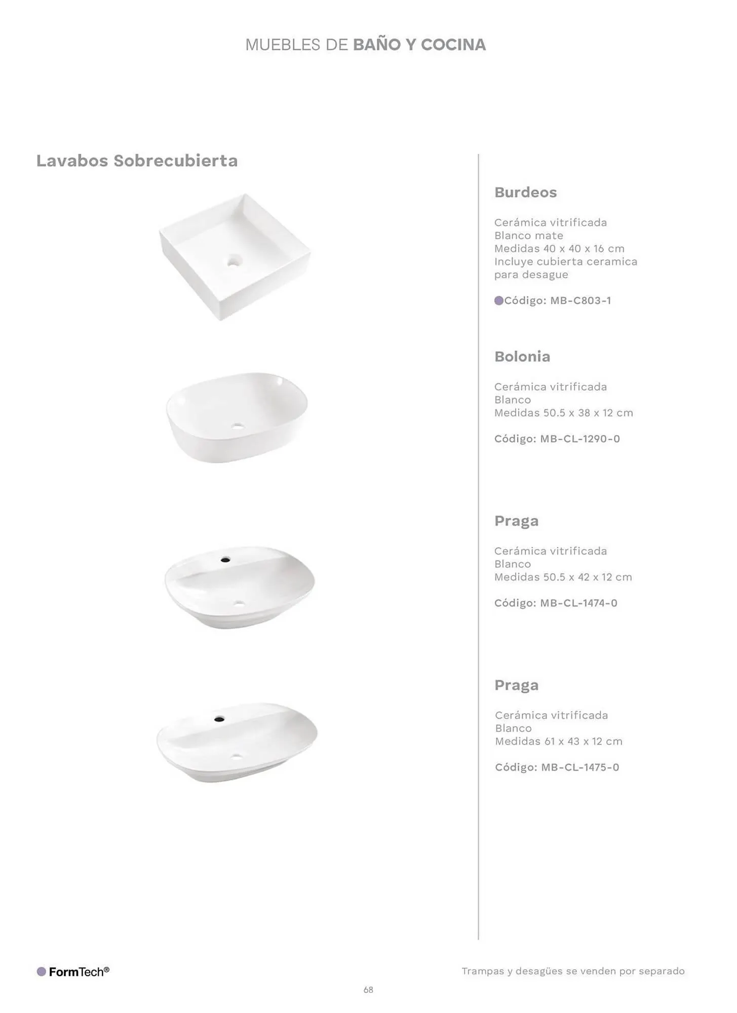 Catálogo de Catálogo Interceramic 3 de octubre al 3 de octubre 2026 - Pagina 68