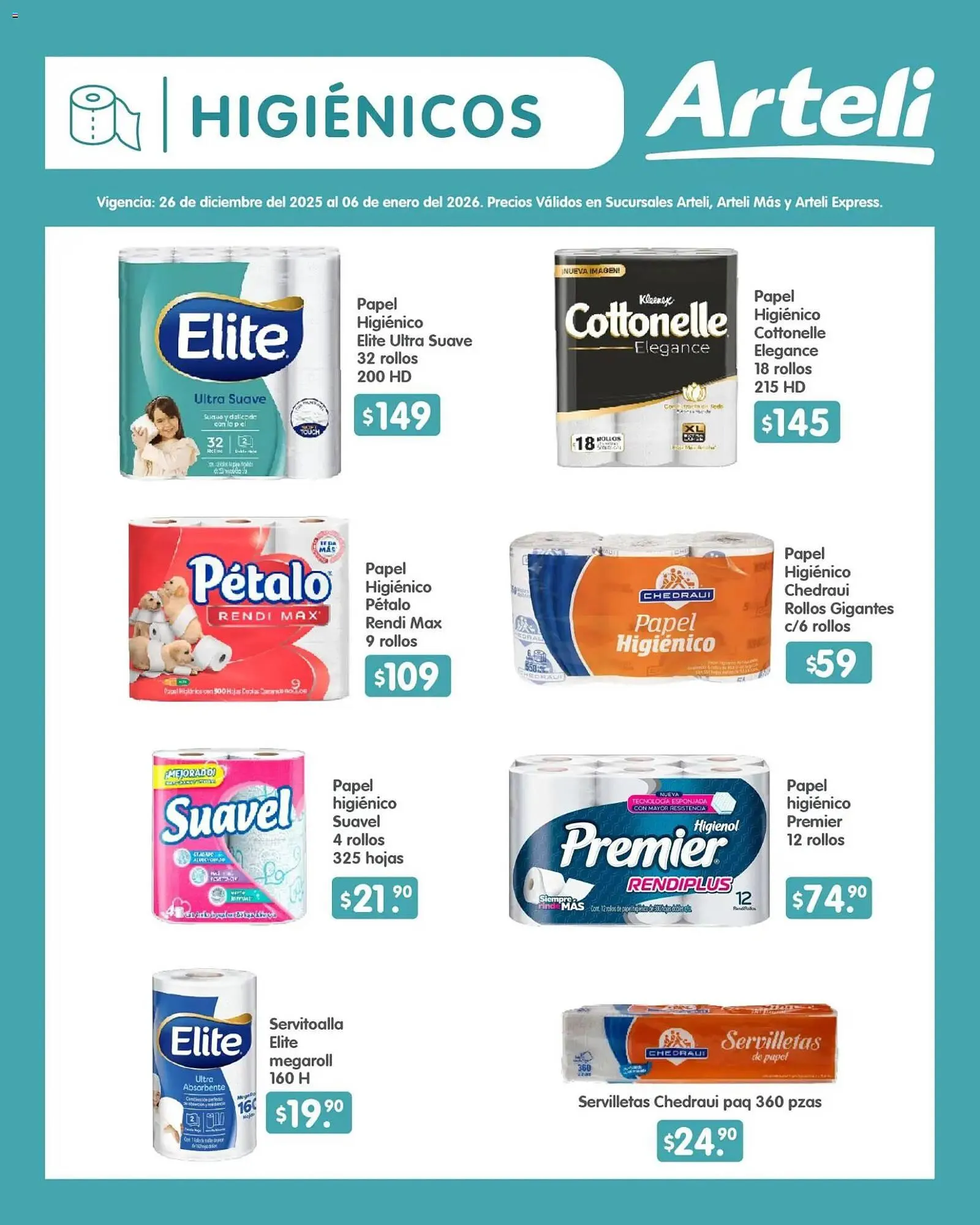 Catálogo de Folleto Arteli 26 de diciembre al 6 de enero 2026 - Pagina 15