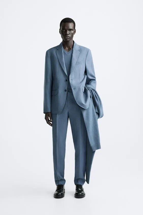 BLAZER TRAJE 100% LINO