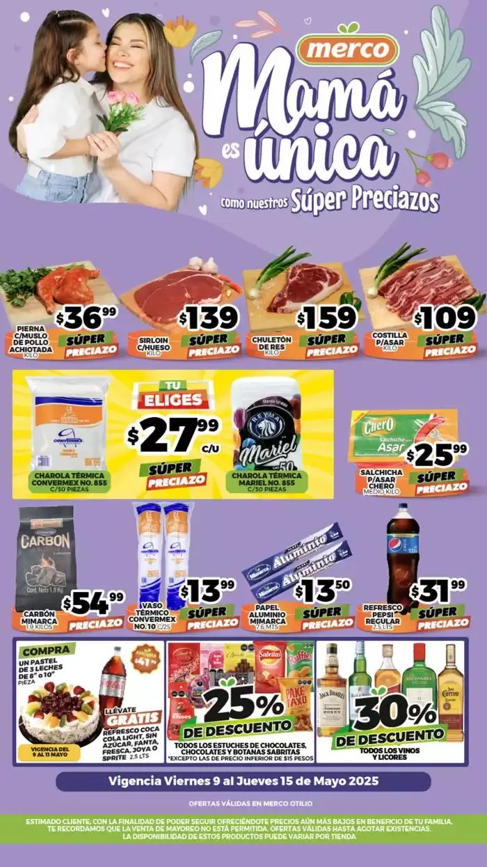 Catálogo de Mamá es única 9 de mayo al 15 de mayo 2025 - Pagina 1