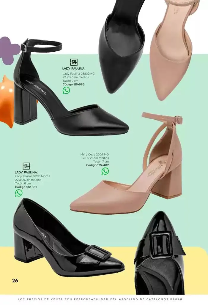 Catálogo de Pakar Mujer 31 de enero al 31 de agosto 2025 - Pagina 26
