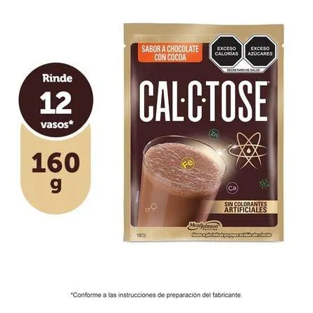 Chocolate en Polvo Cal-C-Tose 160 g