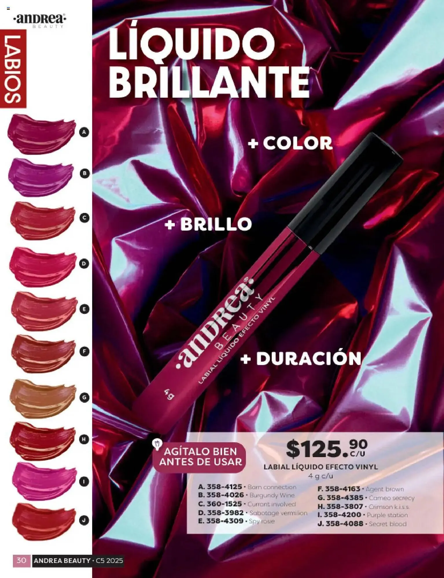 Catálogo de Catálogo Andrea 3 de octubre al 19 de octubre 2025 - Pagina 30