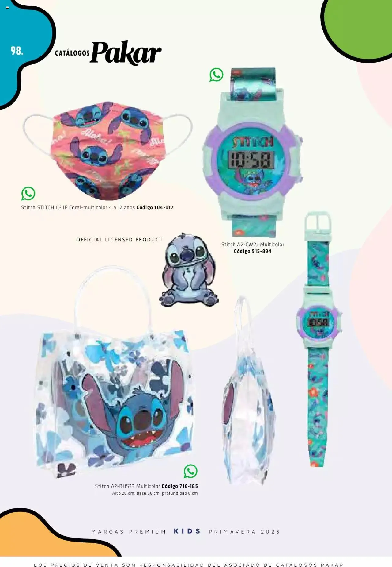Catálogo de SC Pakar kids 3 de marzo al 31 de diciembre 2023 - Pagina 98